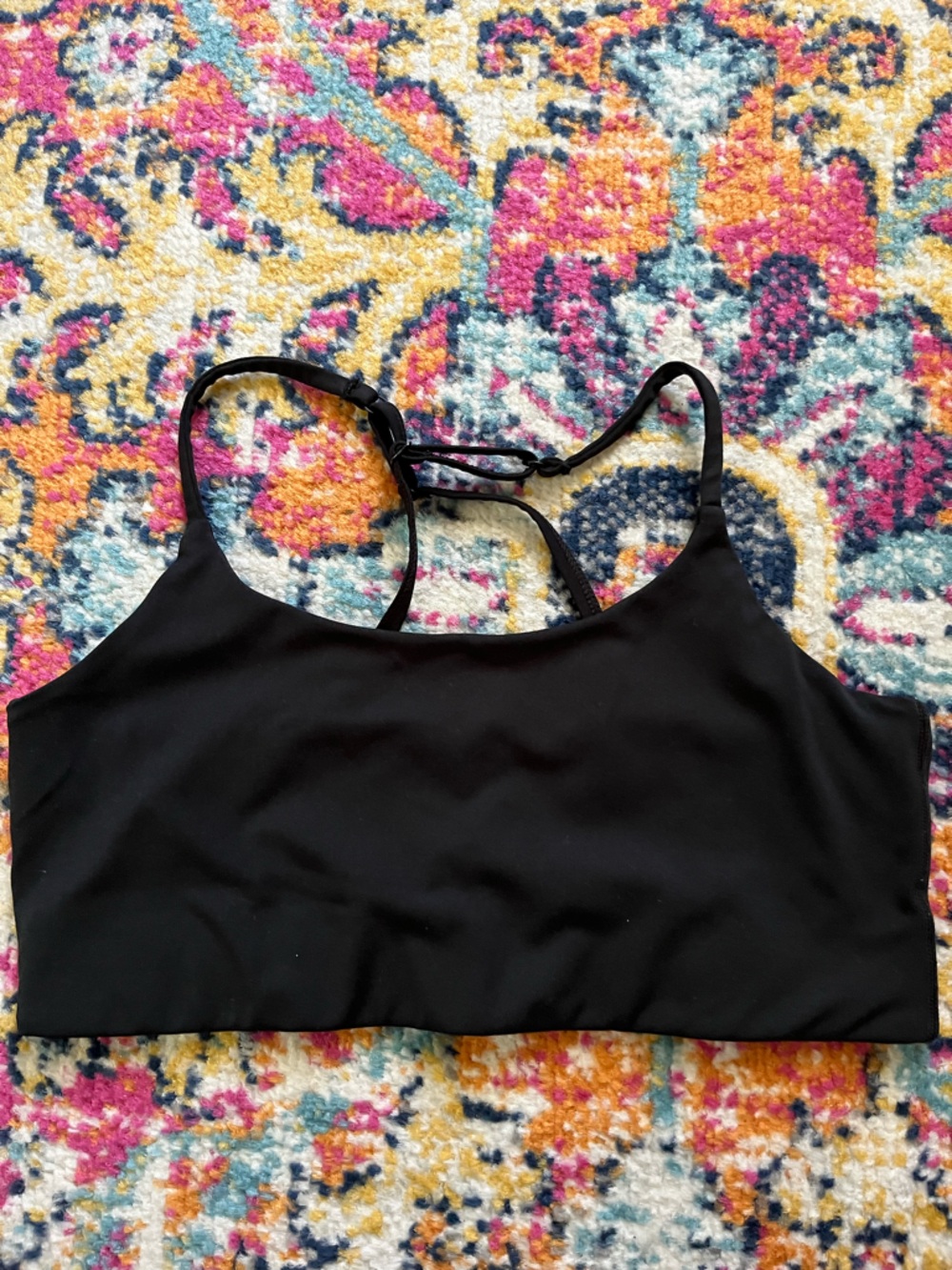 Girlfriend Collective Black Women's Bralette, L